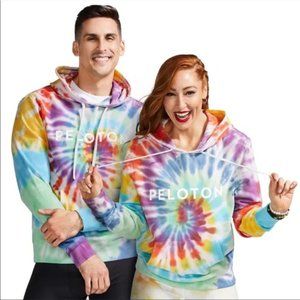 Like New! Peloton x Spiritual Gangster Women's Tie-dye Hooded Sweatshirt XL